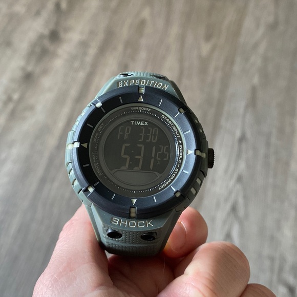 shock timex watch